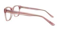 Crystal Pink Glasses Direct Kendrick Wayfarer Glasses - Side