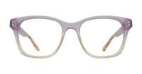 Gradient Purple Glasses Direct Kendrick Wayfarer Glasses - Front