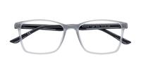 Light Grey Glasses Direct Kennedy Rectangle Glasses - Flat-lay