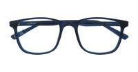 Crystal Blue Glasses Direct Kris Rectangle Glasses - Flat-lay