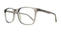 Crystal Grey Glasses Direct Kris Rectangle Glasses - Angle