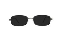 Gunmetal Glasses Direct Kroner 2 Rectangle Glasses - Sun