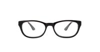 Black Glasses Direct Lamia Round Glasses - Front