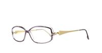 Purple Glasses Direct Lana Rectangle Glasses - Angle