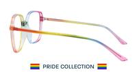 Rainbow Glasses Direct Liberated Square Glasses - Side