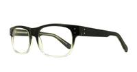 Matte Black/Grey Glasses Direct Mai Tai Oval Glasses - Angle