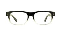 Matte Black/Grey Glasses Direct Mai Tai Oval Glasses - Front