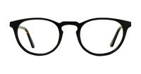 Black / Tortoise Glasses Direct Mimi Round Glasses - Front