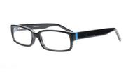 Blue Glasses Direct Mojito Neon Rectangle Glasses - Angle