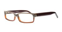 Brown Glasses Direct Mojito Rectangle Glasses - Angle