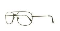 Gunmetal Glasses Direct OL0007 Oval Glasses - Angle