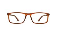 Brown Glasses Direct OL006 Rectangle Glasses - Front