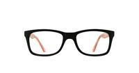 Black / Pink Glasses Direct Olivia Oval Glasses - Front