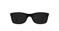 Shiny Black Glasses Direct Olivia Oval Glasses - Sun