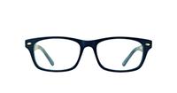Matt Blue Glasses Direct Oscar Square Glasses - Front