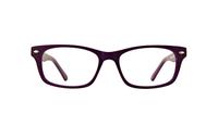 Purple Glasses Direct Oscar Square Glasses - Front