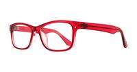 Red Glasses Direct Piper Rectangle Glasses - Angle