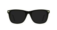 Black / Teal Glasses Direct Planet 01 Oval Glasses - Sun