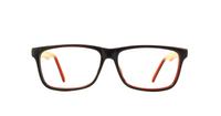 Blue/Red Glasses Direct Planet 03 Oval Glasses - Front