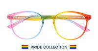 Rainbow Glasses Direct Power Round Glasses - Flat-lay