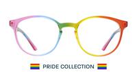 Rainbow Glasses Direct Power Round Glasses - Front