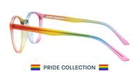 Rainbow Glasses Direct Power Round Glasses - Side