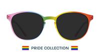 Rainbow Glasses Direct Power Round Glasses - Sun