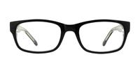 Black Glasses Direct Robin Rectangle Glasses - Front