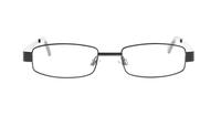 Black Glasses Direct Sam Rectangle Glasses - Front