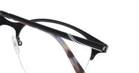 Matte Black Glasses Direct Scarlett Round Glasses - Detail