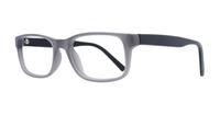 Grey Glasses Direct Skylar Rectangle Glasses - Angle