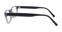 Grey Glasses Direct Skylar Rectangle Glasses - Side