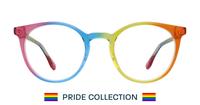 Rainbow Glasses Direct Smile Round Glasses - Front