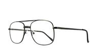 Gunmetal Glasses Direct Solo 010 Aviator Glasses - Angle