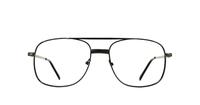 Gunmetal Glasses Direct Solo 010 Aviator Glasses - Front