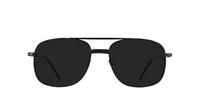 Gunmetal Glasses Direct Solo 010 Aviator Glasses - Sun