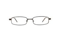 Bronze Glasses Direct Solo 021 Rectangle Glasses - Front