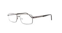 Gunmetal Glasses Direct Solo 032 Rectangle Glasses - Angle