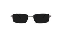 Gunmetal Glasses Direct Solo 032 Rectangle Glasses - Sun