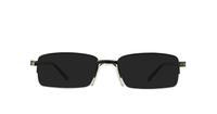 Gunmetal Glasses Direct Solo 037 Rectangle Glasses - Sun