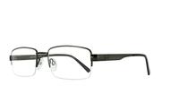 Gunmetal Glasses Direct Solo 040 Rectangle Glasses - Angle