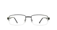 Gunmetal Glasses Direct Solo 040 Rectangle Glasses - Front