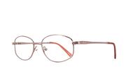 Pink Glasses Direct Solo 214 Oval Glasses - Angle