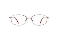 Pink Glasses Direct Solo 214 Oval Glasses - Front