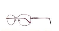 Purple Glasses Direct Solo 214 Oval Glasses - Angle
