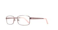 Pink Glasses Direct Solo 220 Oval Glasses - Angle