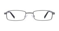 Gunmetal Glasses Direct Solo 536 Rectangle Glasses - Front