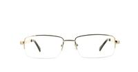 Gold Glasses Direct Solo 565 Rectangle Glasses - Front