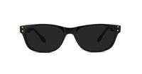 Black/red Glasses Direct Solo 566 Oval Glasses - Sun