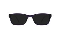 Purple Glasses Direct Solo 572 Rectangle Glasses - Sun